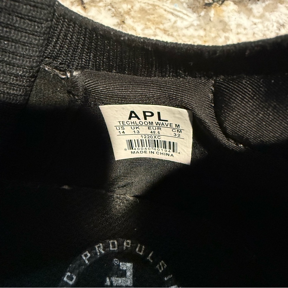APL Men's Techloom Wave Black Running Shoes Size 14 in EUC - Picture 6 of 8